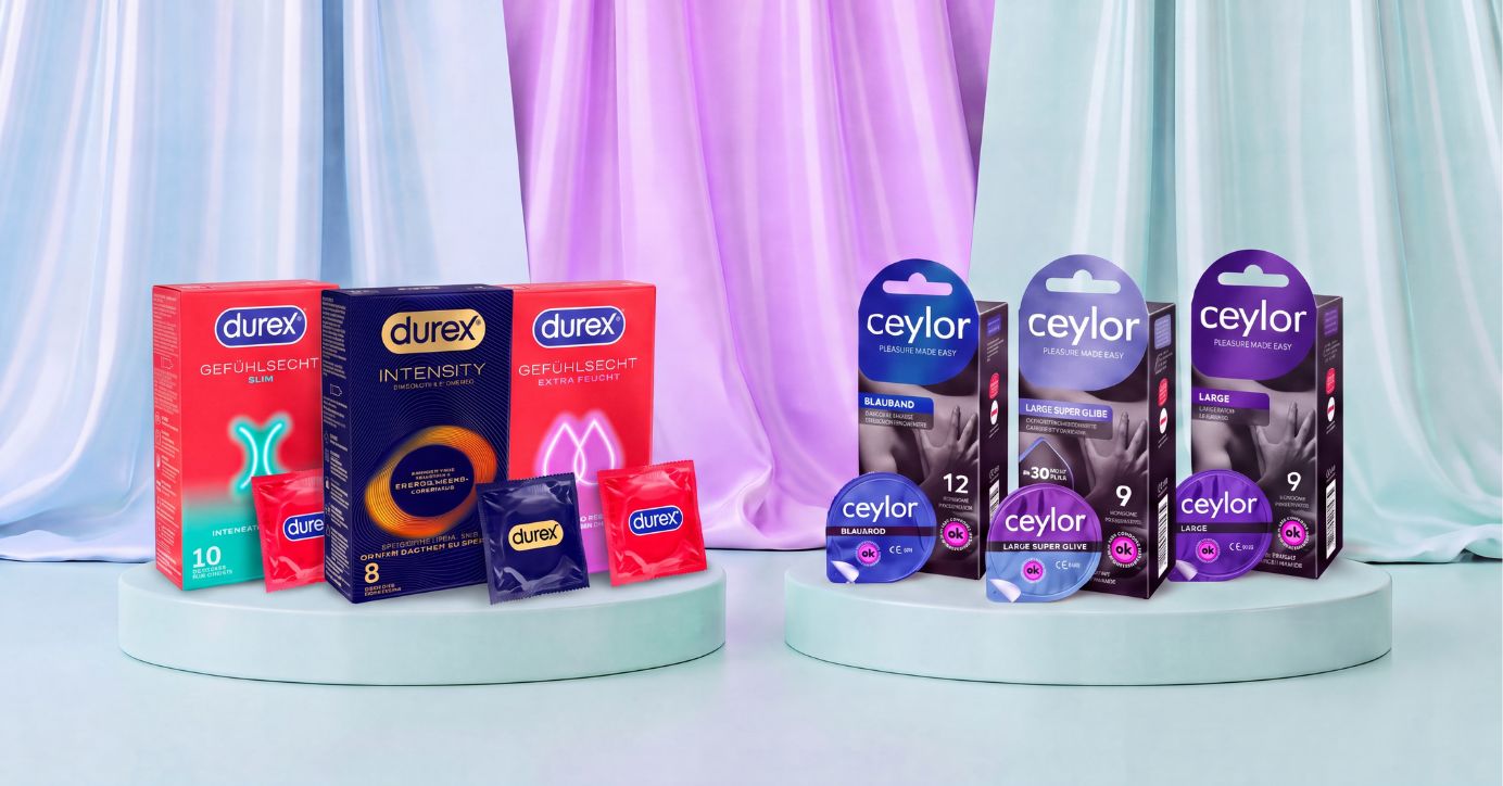Ceylor vs. Durex: Welche Kondome passen besser zu dir?