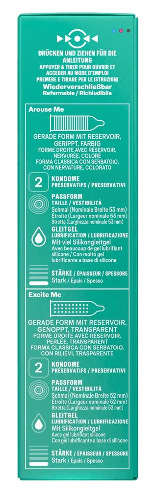 Durex "Surprise Me" natural rubber latex condoms (10 pieces)