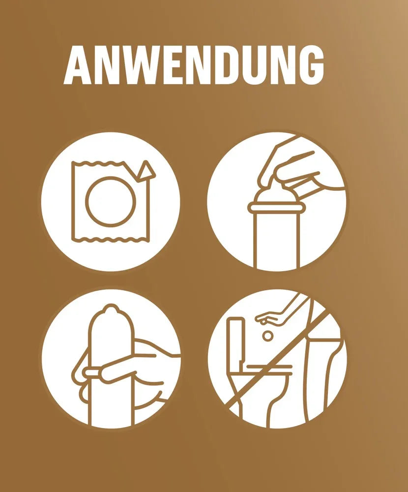Kondome "Natural Feeling" mit Gleitgelbeschichtung - latexfrei (Ø 56 mm/30 Stk.) von Durex
