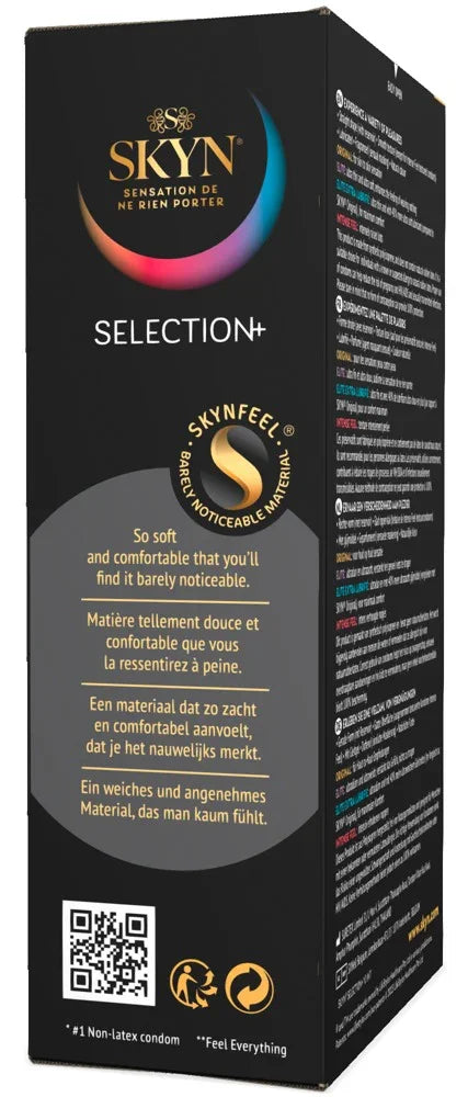 Kondome "Selection+" - Kondom-Mix & vegan (Ø 53 mm/10 Stk.) von SKYN - loveiu.ch