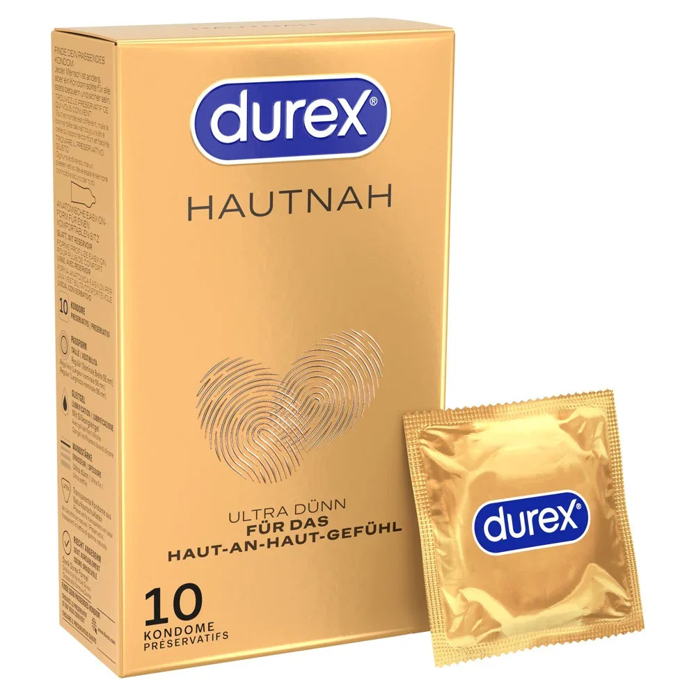 Condoms "Hautnah" natural rubber latex (56 mm/10 pcs.) from Durex