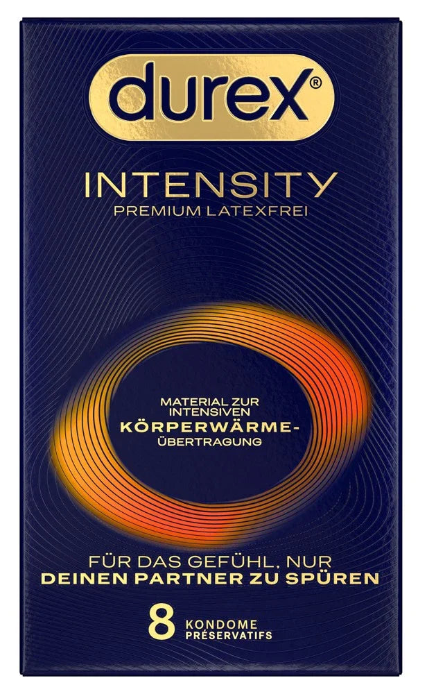 Kondome "Intensity" Latexfrei (56 mm/8 Stk.) von Durex - loveiu.ch