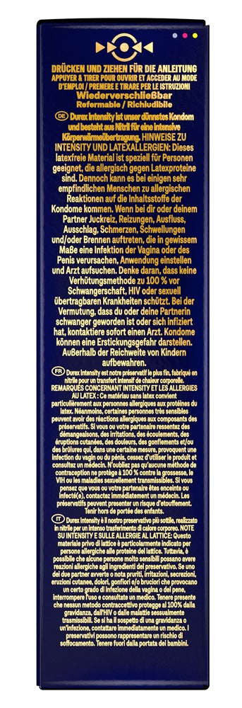 Condoms "Intensity" Latex-free (56 mm/8 pcs.) from Durex