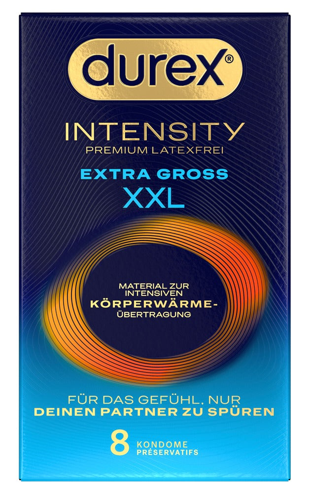 Condoms "Intensity XXL" Latex-free (56 mm/8 pcs.) from Durex