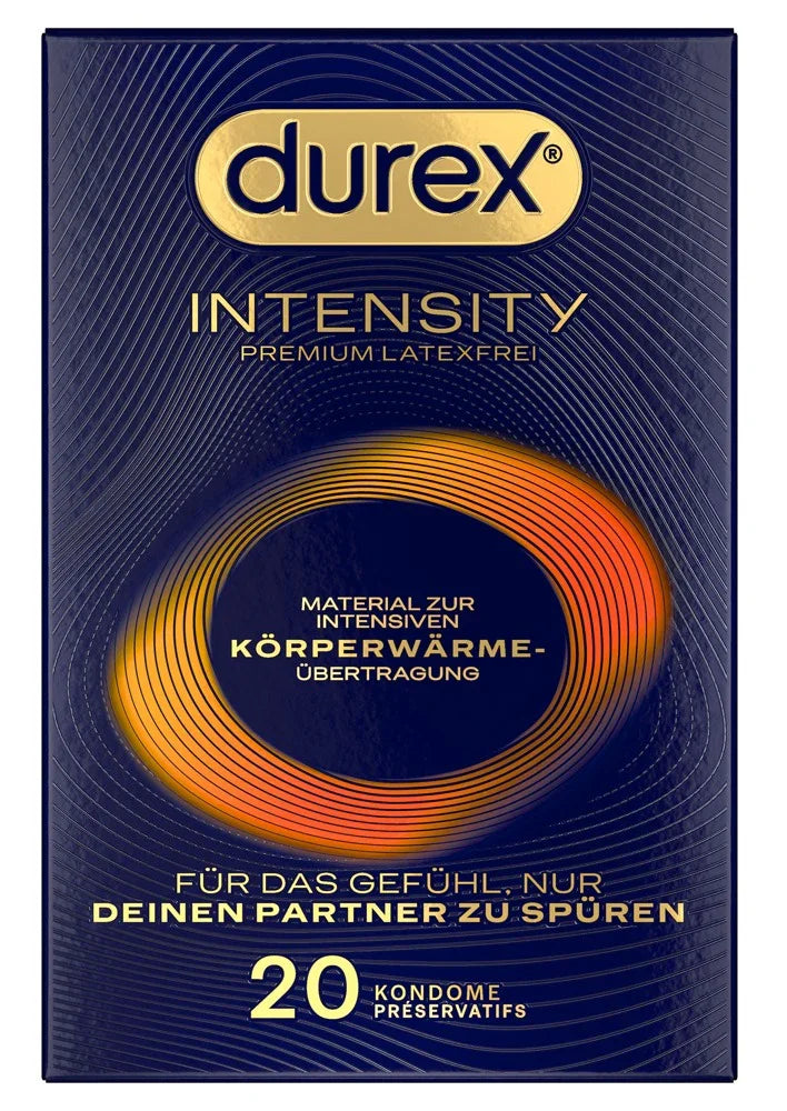 Kondome "Intensity" Latexfrei (56 mm/20 Stk.) von Durex - loveiu.ch