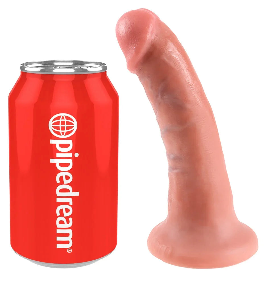 Realistischer Dildo mit Saugfuss "6" Cock" - 17 cm (hautfarben) - loveiu.ch