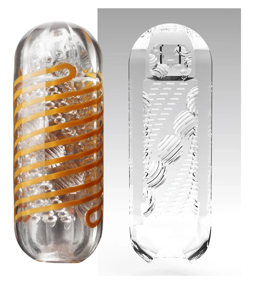 Masturbator "TENGA Spinner 05 BEADS" mit Saug- und Dreheffekt (rot) - loveiu.ch