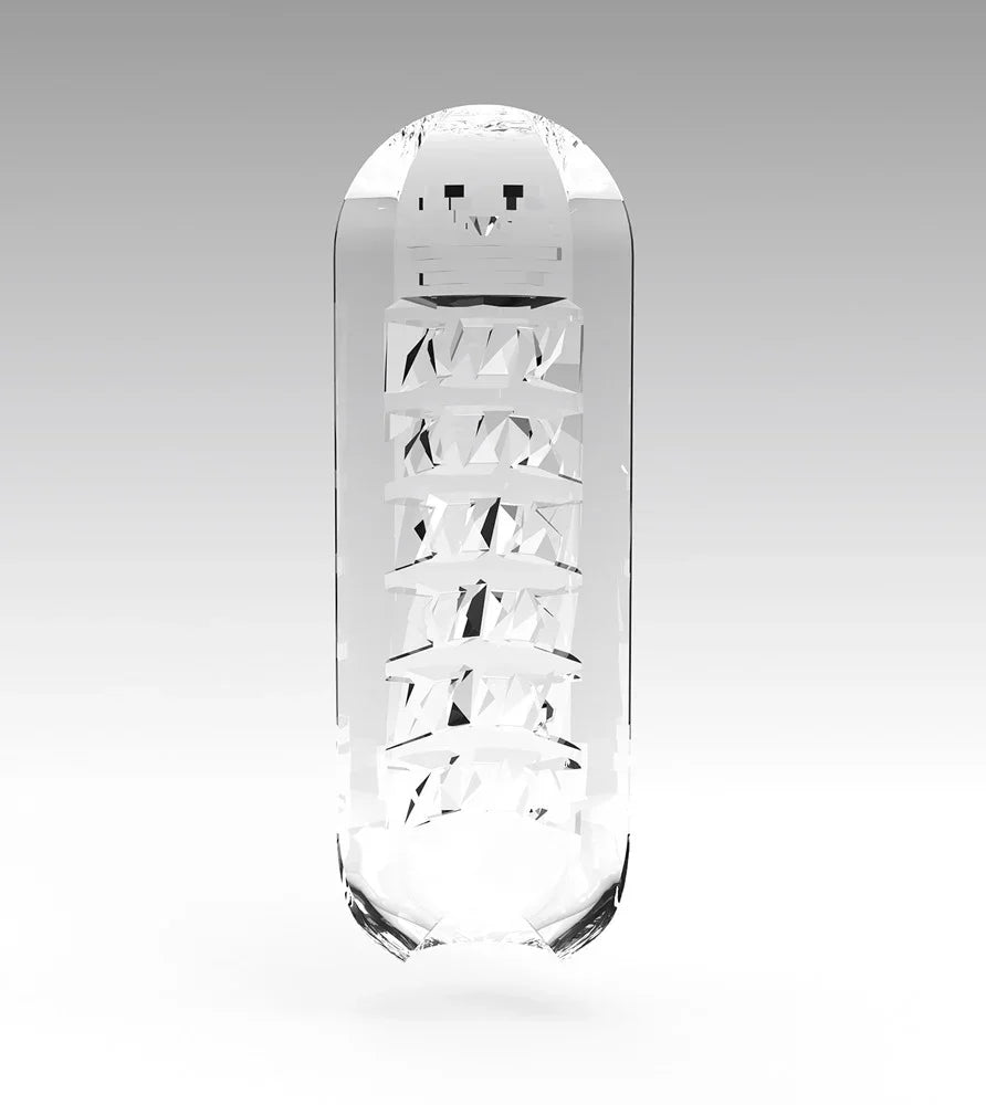 Masturbator "TENGA Spinner 06 BRICK" mit Saug- und Dreheffekt (rosa) - loveiu.ch
