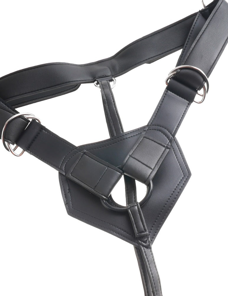 Strap-on Harness mit Dildo - 20 cm (hautfarben hell)