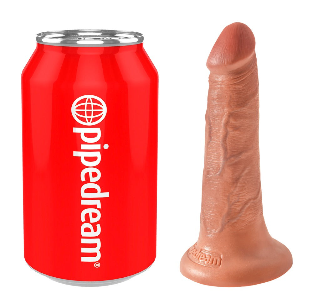 Realistischer Dildo mit Saugfuss "5" Cock" - 14 cm (braun)