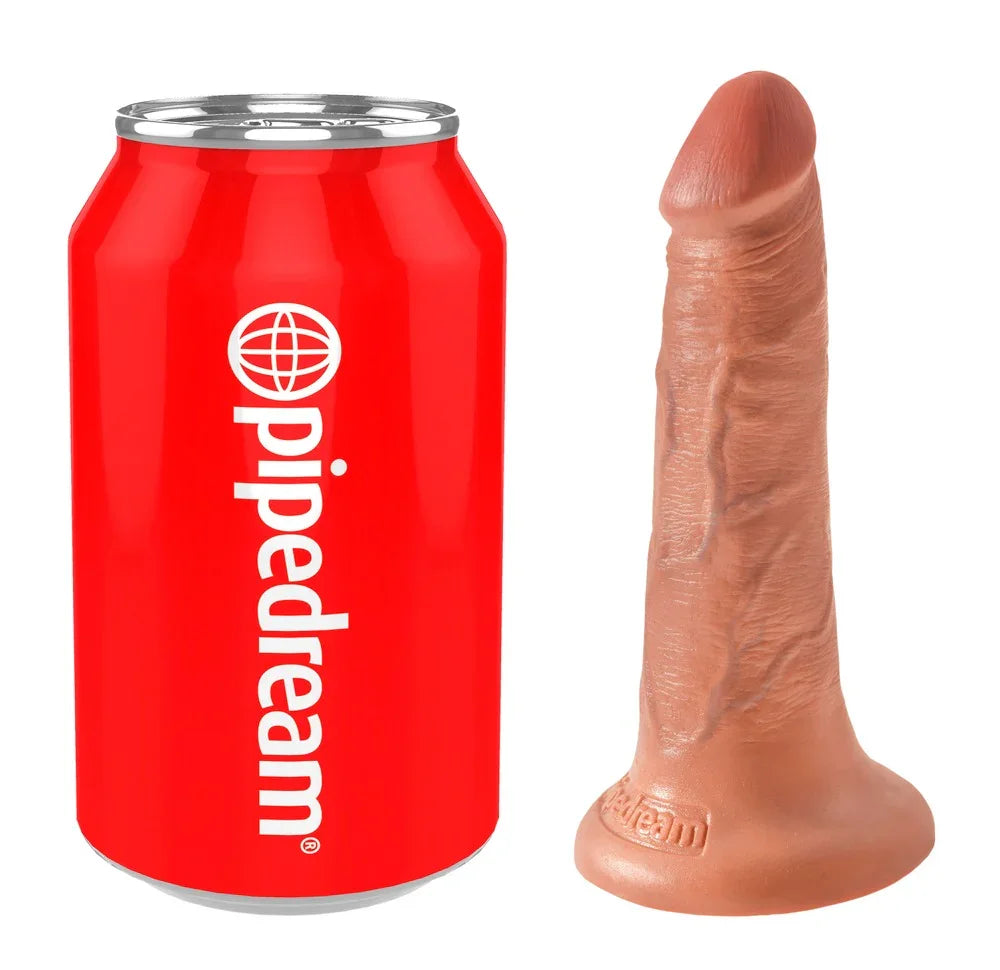 Realistischer Dildo mit Saugfuss "5" Cock" - 14 cm (braun) - loveiu.ch