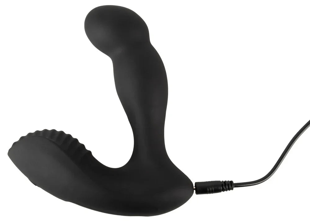 Schwarzer G-Punkt-Vibrator mit Klitorisstimulator für intensives Vergnügen