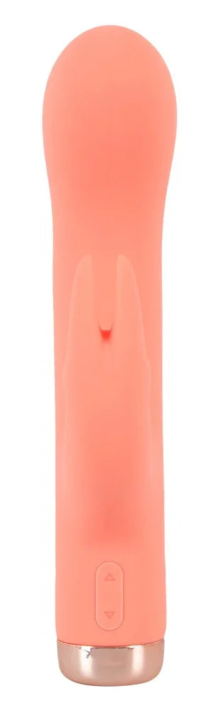 Mini Vibrator „Mini Rabbit“ – Seidig Soft 16.7 cm (orange)