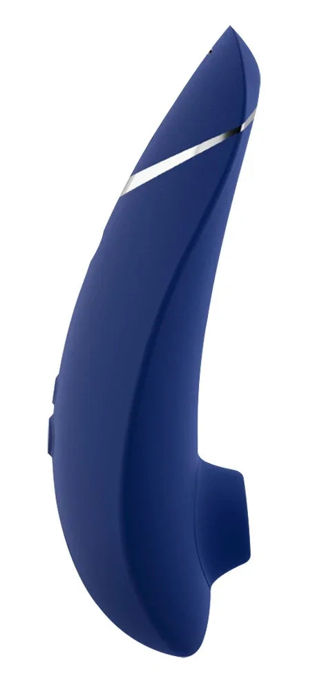 Blauer Vibrator mit silberner Linie, diskretes Liebesleben Zubehör