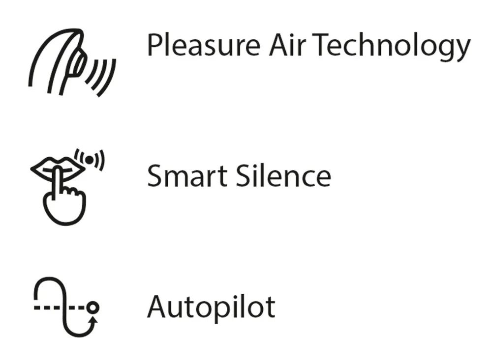 Pleasure Air Technologie, Smart Silence & Autopilot für diskreten Genuss