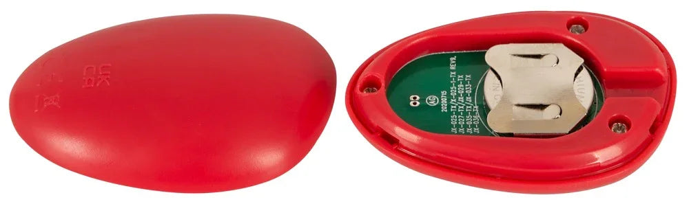 Vibrator "RC Strapless Strap-On 3" aus Silikon - mit Doppelvibrator 19.1 cm (rot) - loveiu.ch