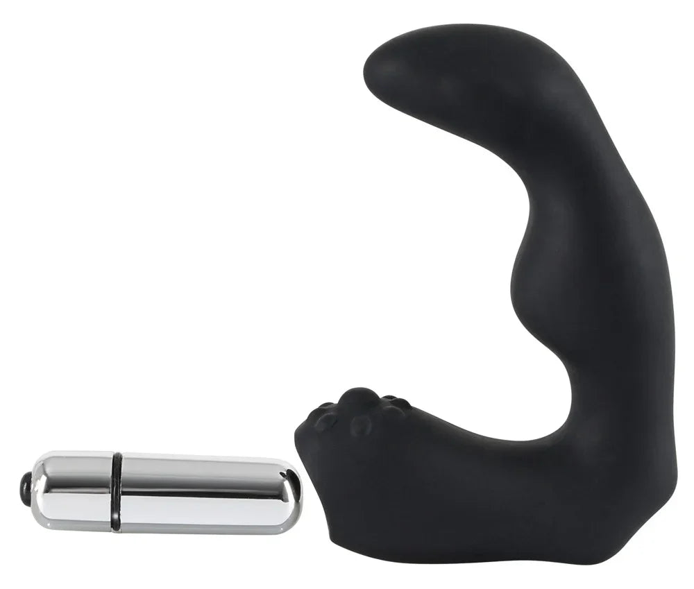 Schwarzer G-Punkt Vibrator mit externem Steuergerät für intime Genussmomente