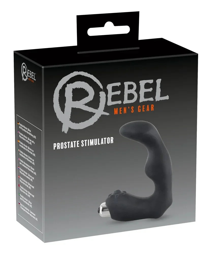 Rebel Men's Gear Prostatastimulator aus Silikon – diskretes Liebesleben Zubehör