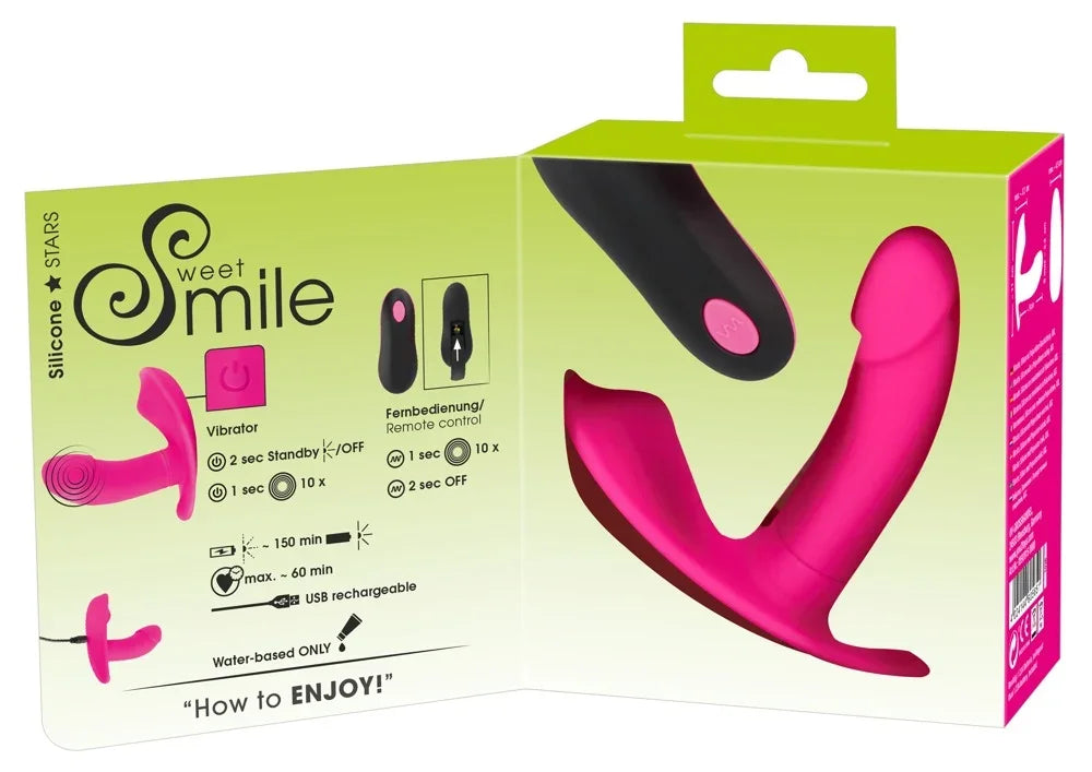 Pinkes Silikon-Vibrator-Set mit Fernbedienung, USB-aufladbar, für intensives Vergnügen
