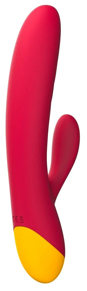 Vibrateur ROMP « Jazz » en silicone – 21 cm (rouge)