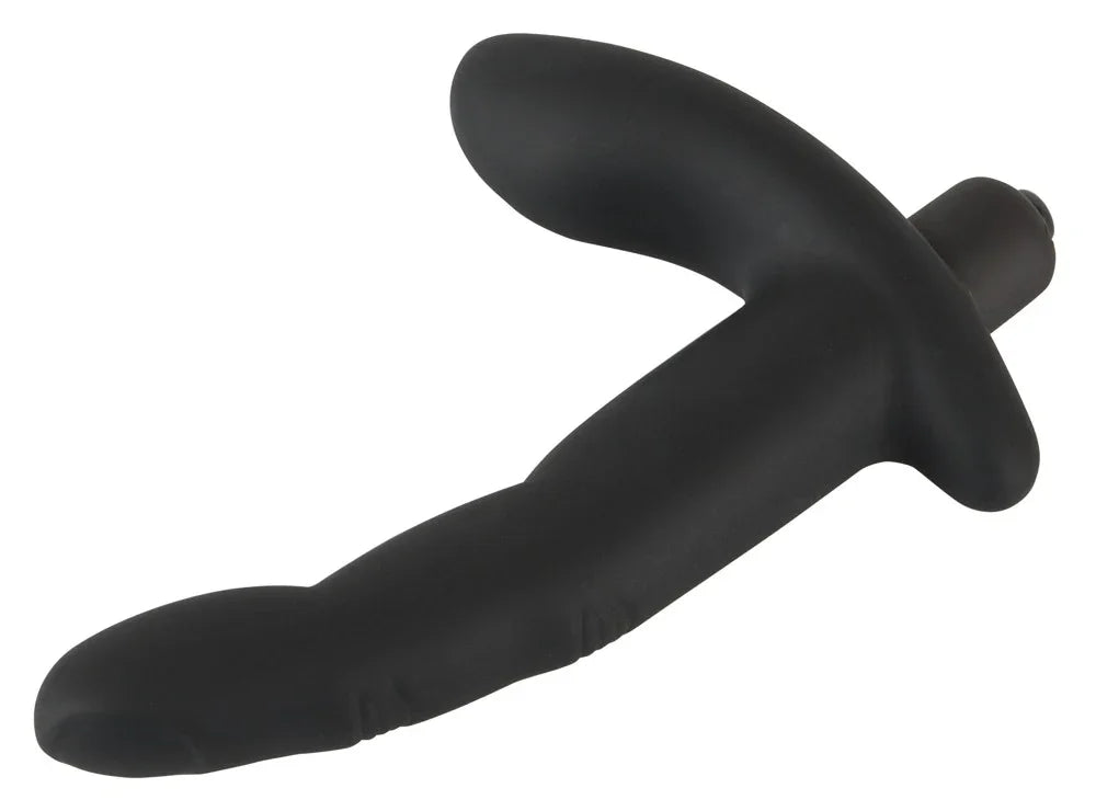 Schwarzer Dildo mit G-Punkt-Stimulation und Anal-Design für intensives Liebesleben