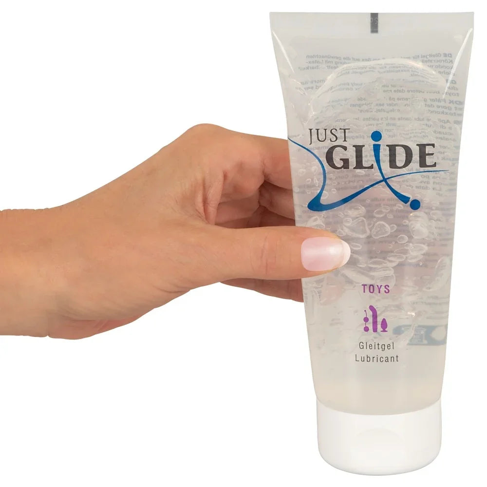 Just Glide Gleitgel für Toys – wasserbasiertes Lubricant für intime Momente