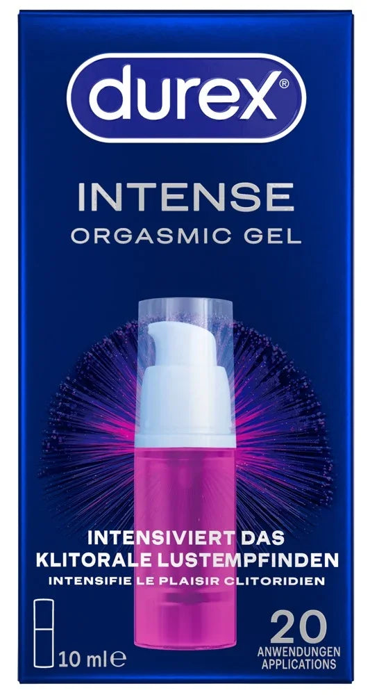 Durex Intense Orgasmic Gel – intensiviert das klitorale Lustempfinden, 10 ml, 20 Anwendungen