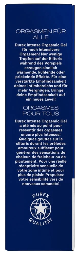 Durex Intense Orgasmic Gel für intensivere Empfindungen – diskret & mit kostenloser Lieferung