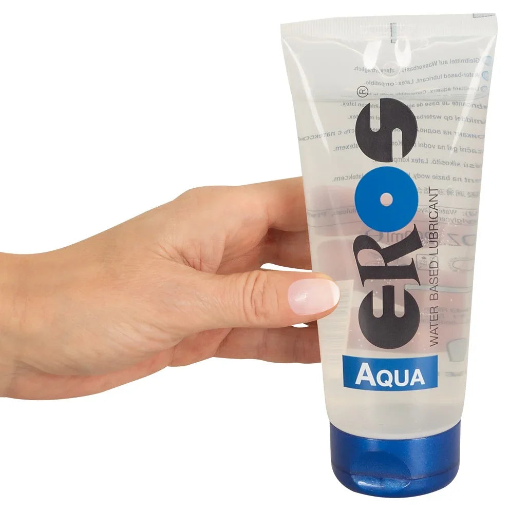 Eros Aqua Gleitgel, wasserbasiertes Gleitmittel für Intimität und Liebesleben