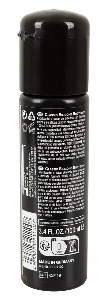 100ml Silikon-Gleitgel für intime Momente, Made in Germany, diskret & hautfreundlich