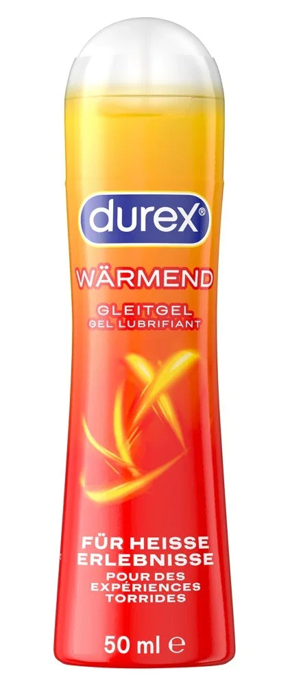 Durex Wärmend Gleitgel 50 ml für heiße Erlebnisse, ideal für das Liebesleben