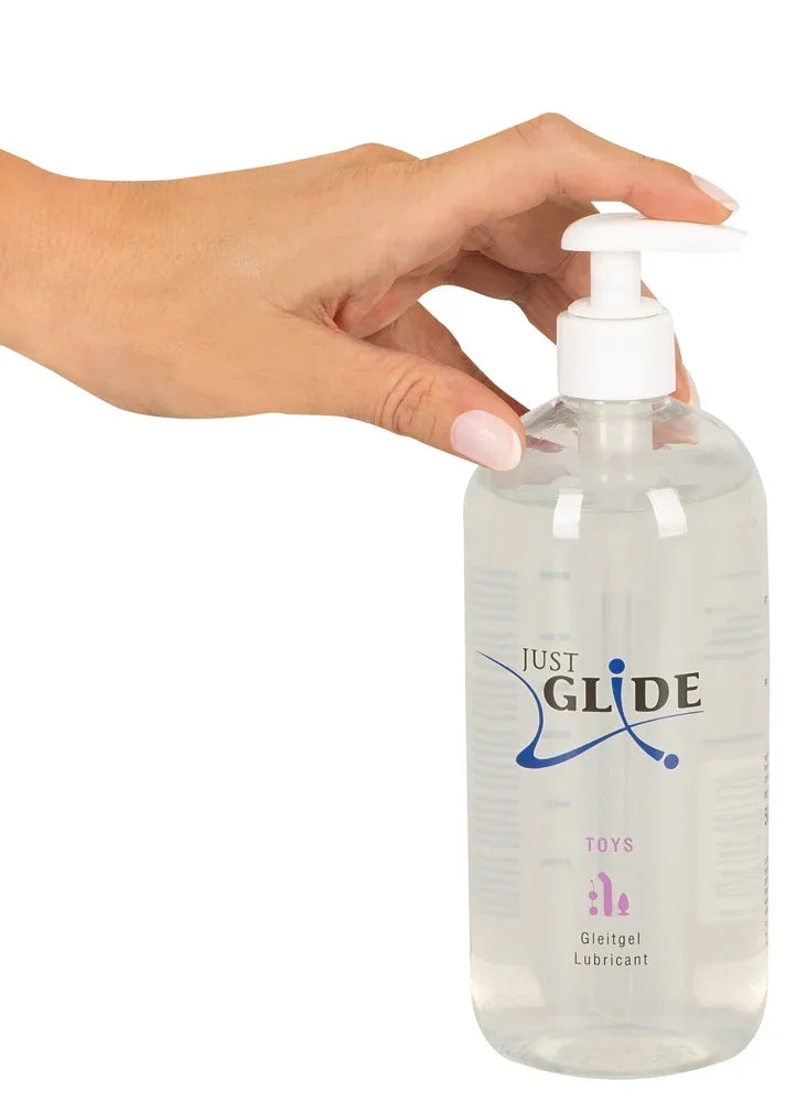 Just Glide Gleitgel für Toys – diskretes, wasserbasiertes Lubricant