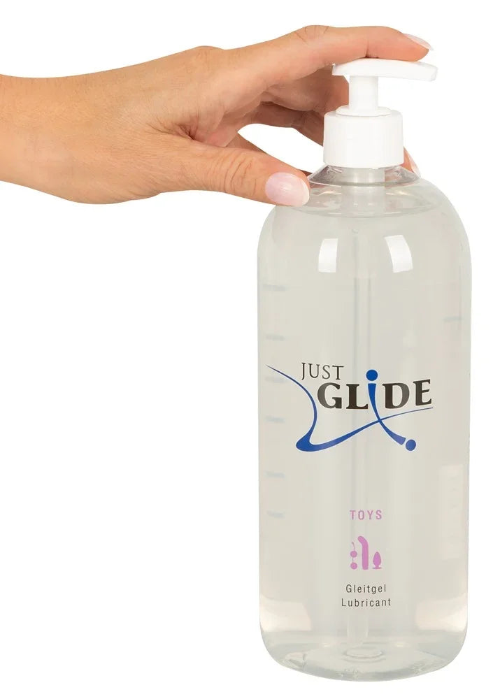Just Glide Toys Gleitgel – wasserbasiertes Lubricant für Intimspielzeug, diskret & hautfreundlich
