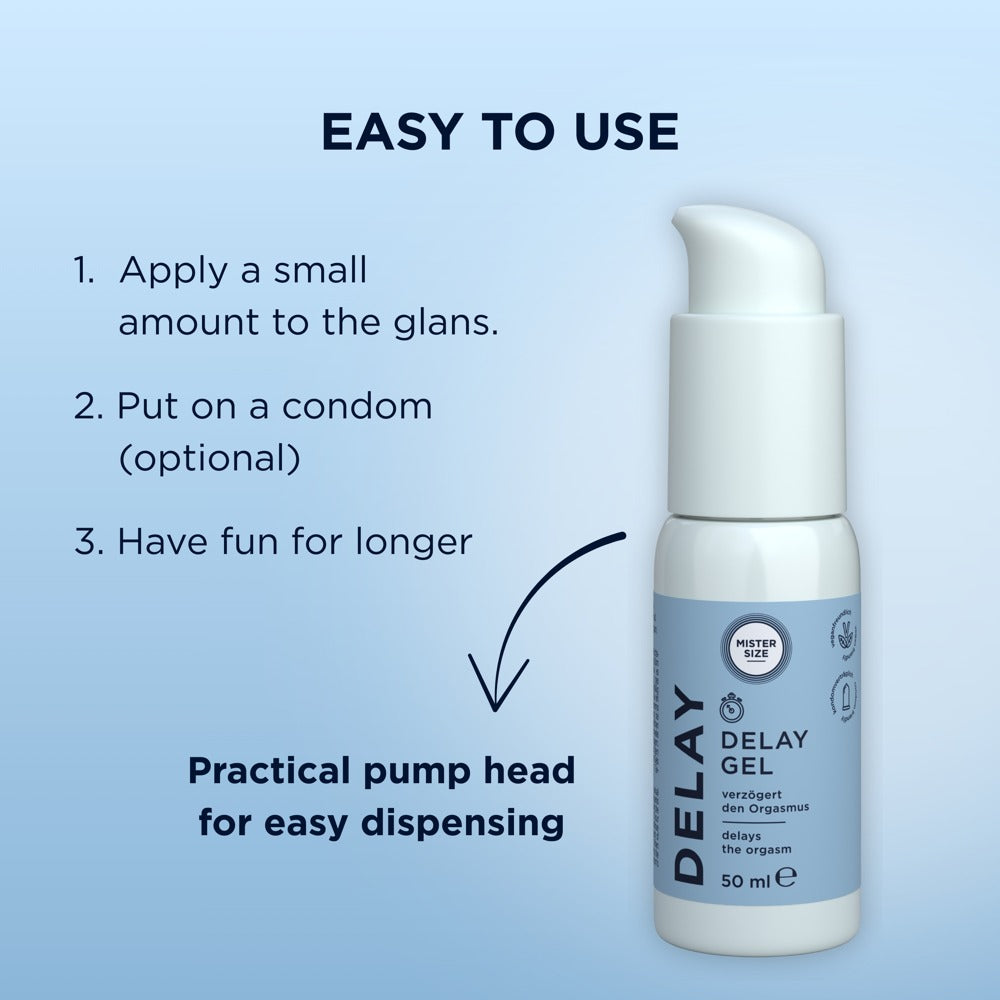 Delay Gel - Intense & More Stamina (50 ml)