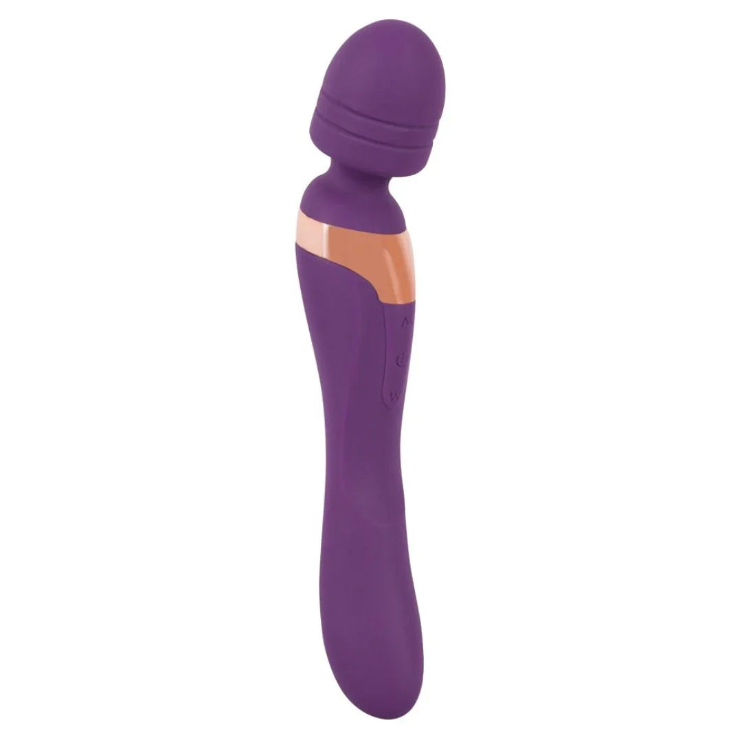 Massager „Double Massager“ aus Silikon – 21,8 cm (lila)