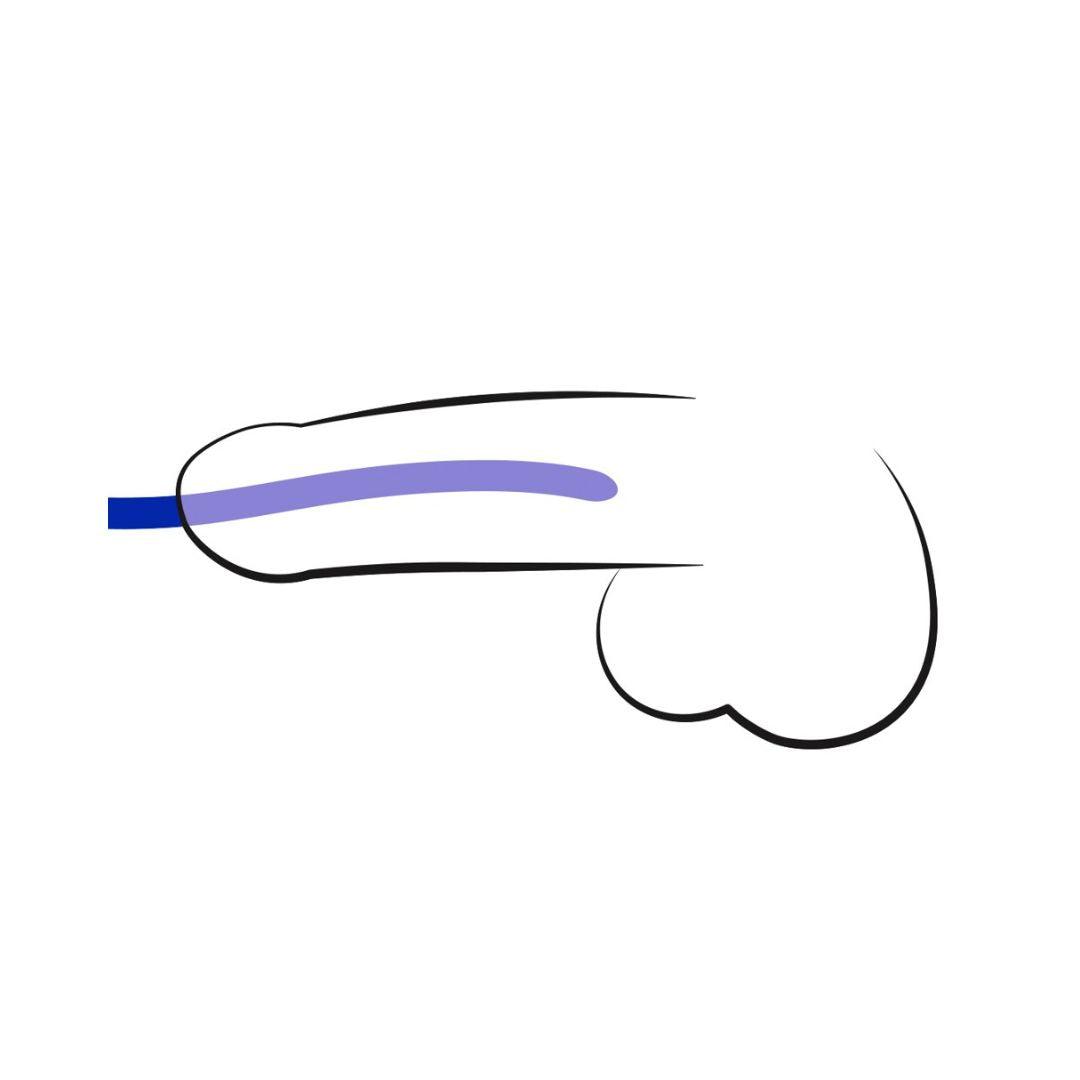 Penisplugs "Dilatoren" aus Silikon im 3er Set - geschwungen & biegsam (blau) - loveiu.ch