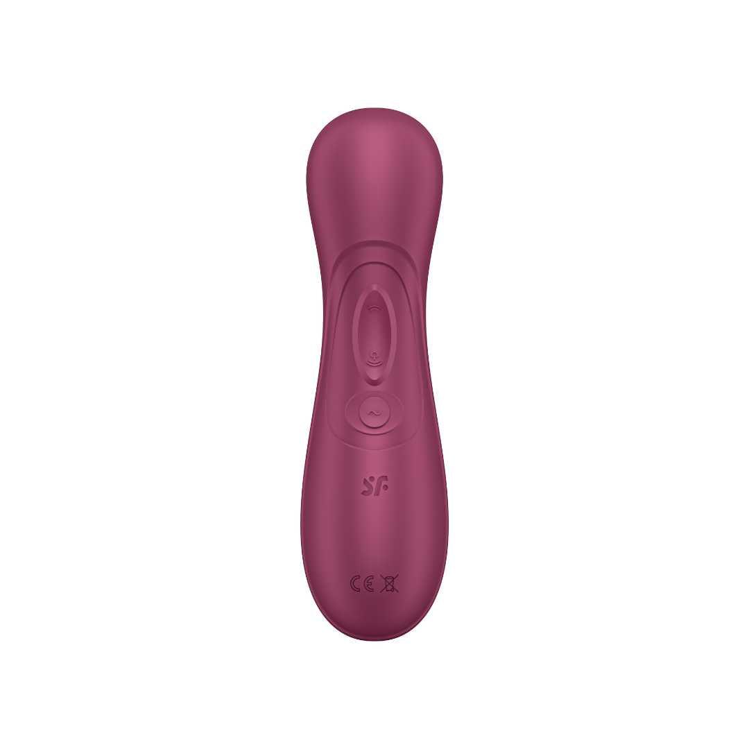 SATISFYER Auflegevibrator "Pro 2 Generation 3" - Airpulse-Technologie 16.4 cm (rot) - loveiu.ch