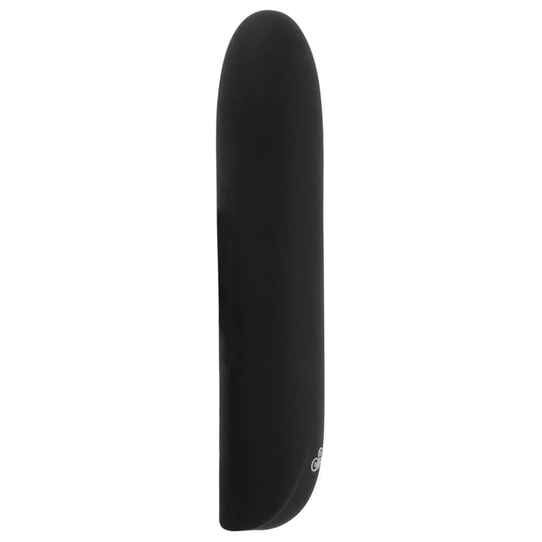 Mini-Vibrator „Sweet Smile“ aus Silikon – 12 cm (schwarz)