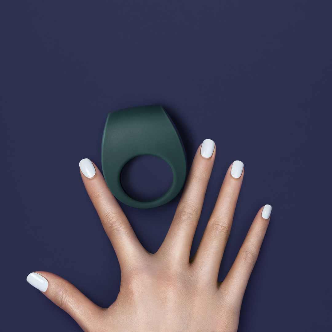 Penisring "LELO Tor 2" aus Silikon - mit Vibration Ø 2.9 cm (grün) - loveiu.ch