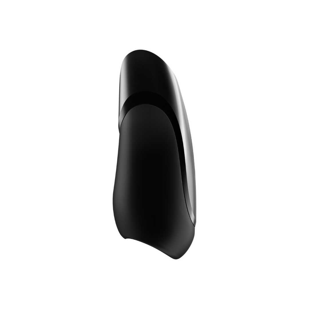 SATISFYER Masturbator "Men Vibration+" - Airpulse-Technologie 16.5 cm (schwarz) - loveiu.ch