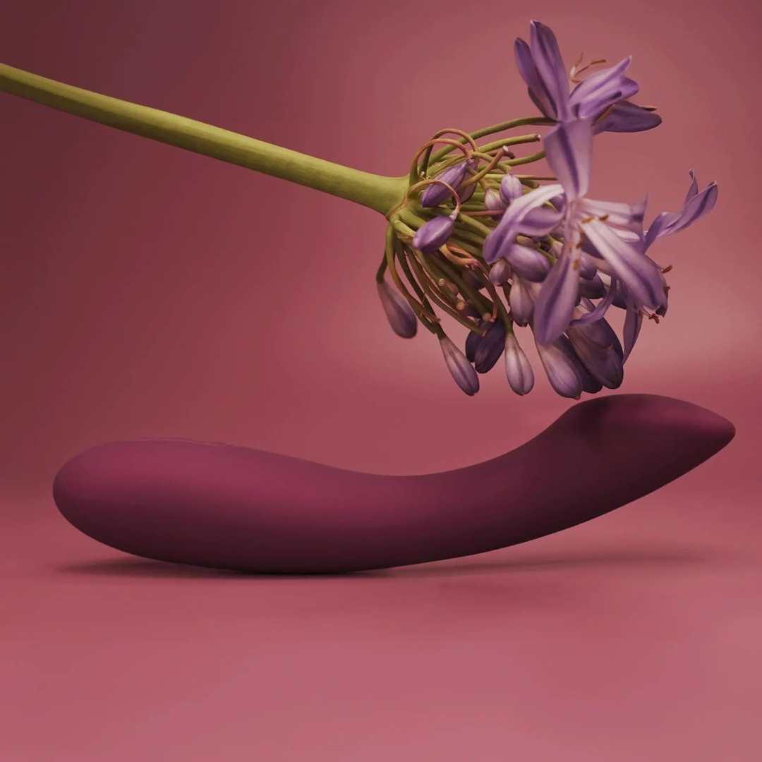 Vibrator "Amy 2" aus Silikon - 17.4 cm (violett) - loveiu.ch