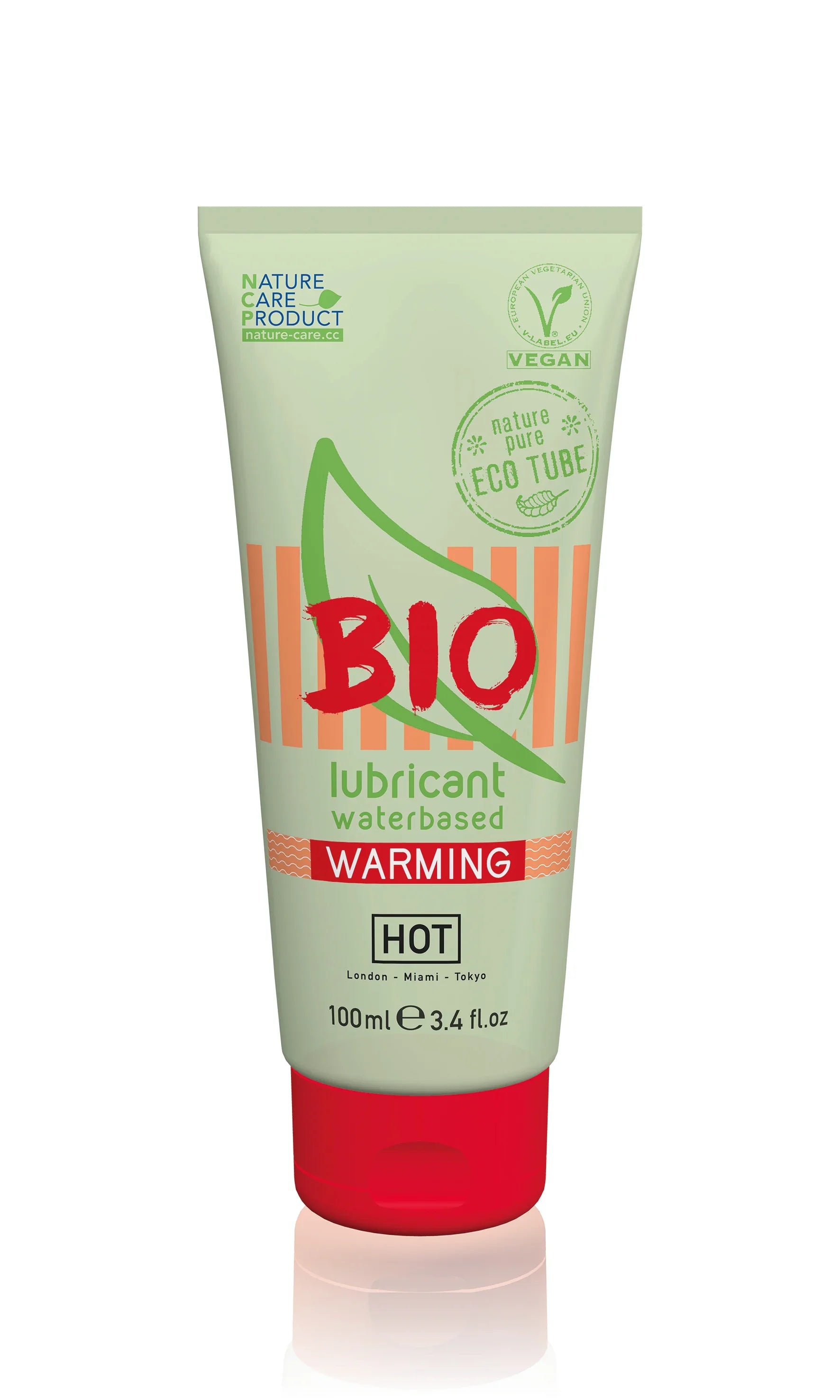 Bio Gleitgel auf Wasserbasis mit wärmendem Effekt, vegane Tube, 100ml, Erotik Zubehör