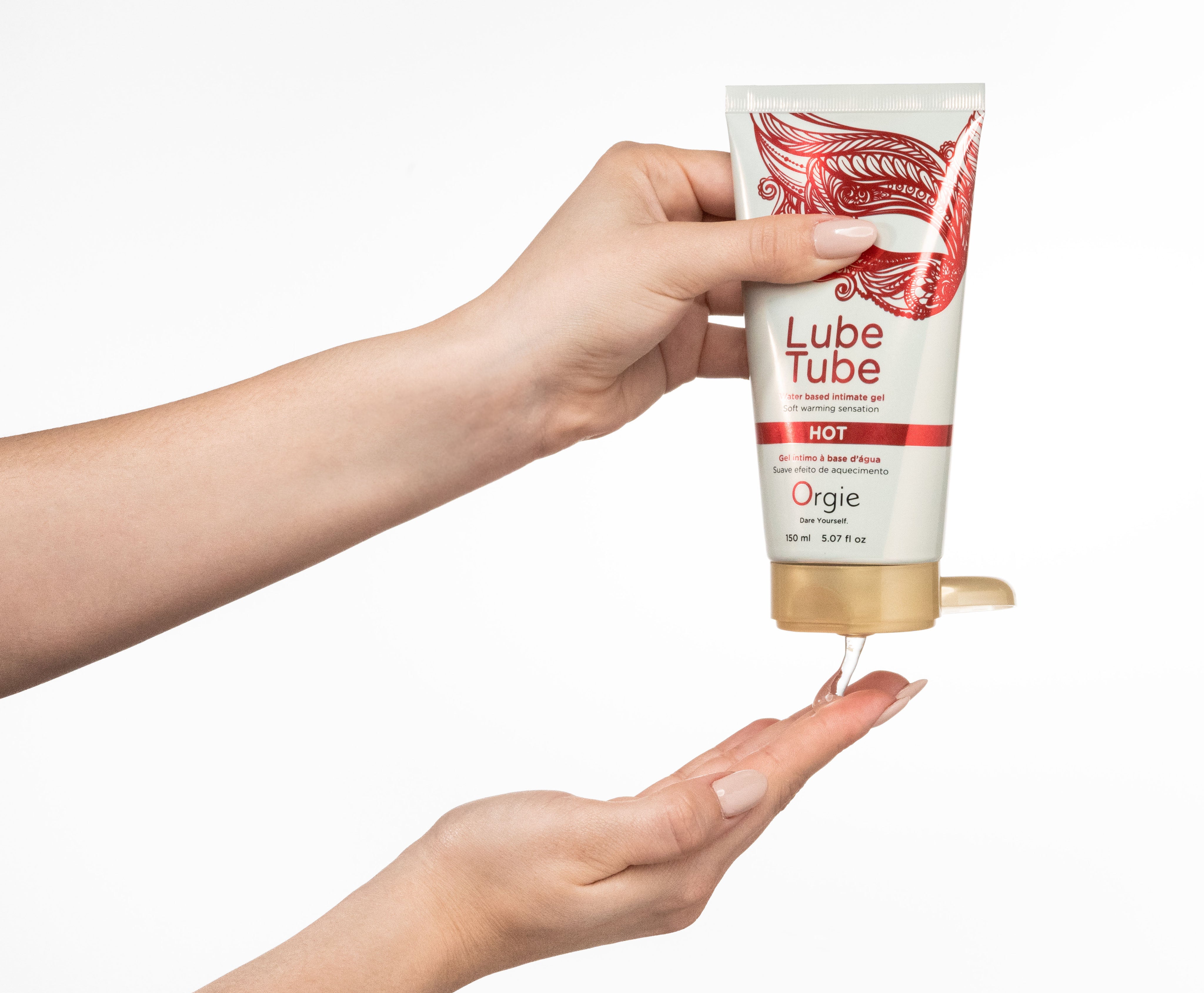 Lube Tube Hot - lubrifiant chauffant à base d'eau (150 ml)