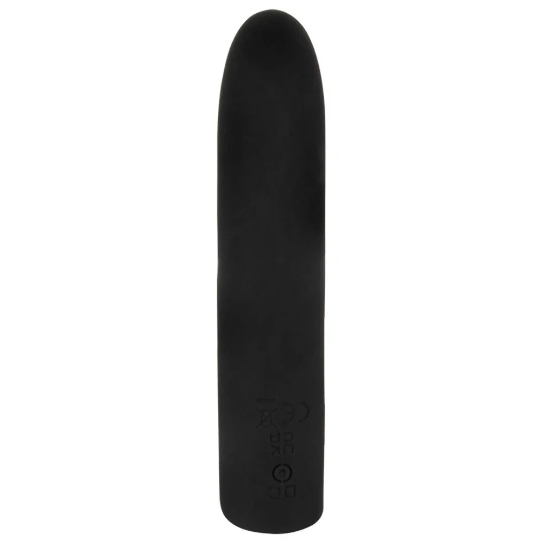 Mini-Vibrator „Sweet Smile“ aus Silikon – 12 cm (schwarz)
