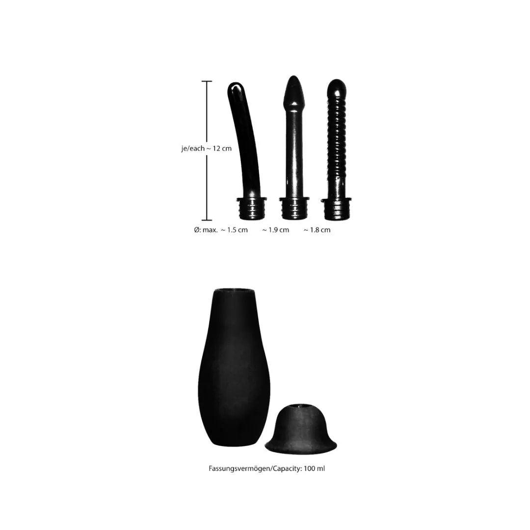 Analdusche "Intimate Shower" 17 cm (schwarz) - loveiu.ch
