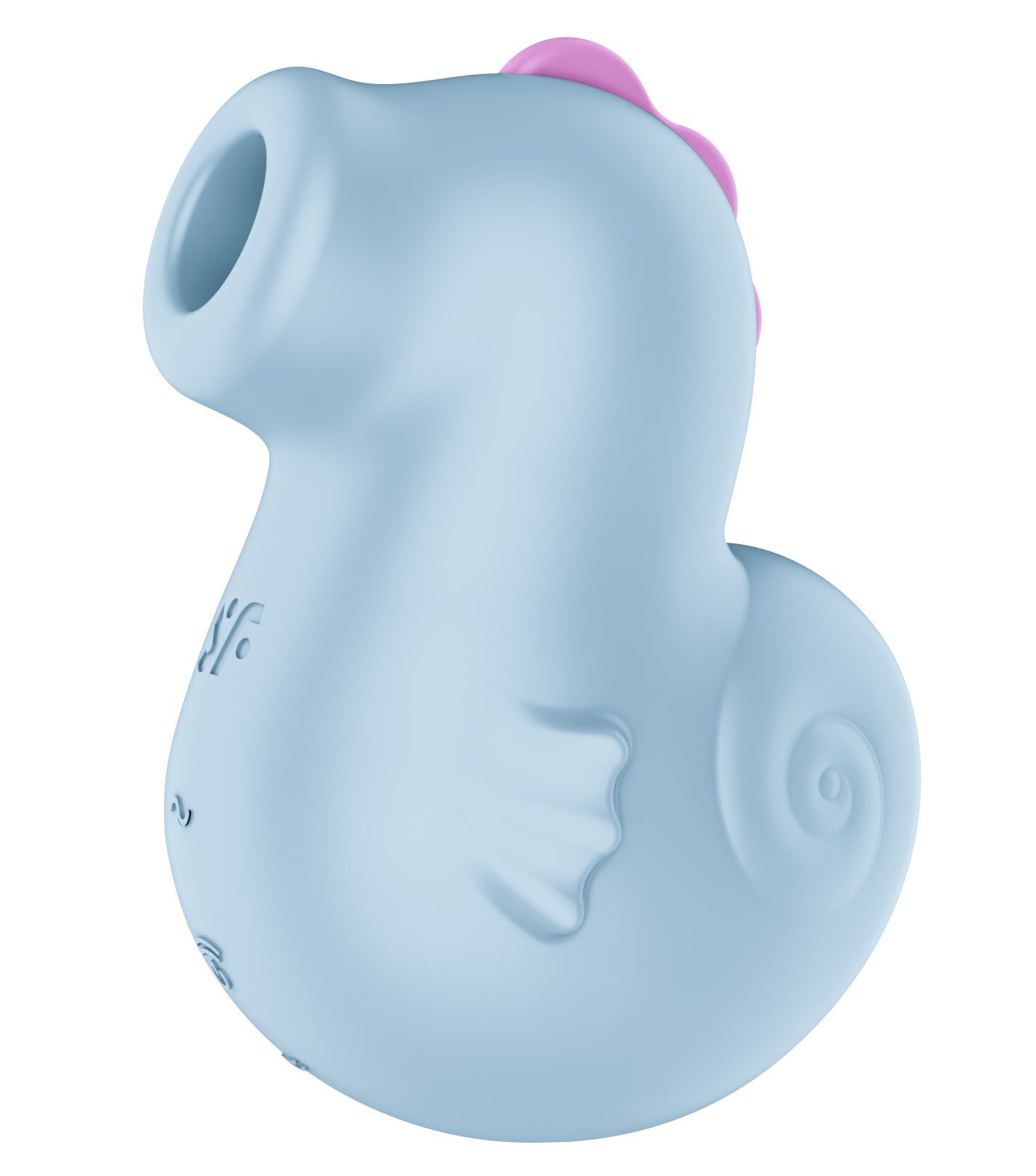 SATISFYER Lay-On Vibrator "Sea Pony" - Airpulse Technology 10 cm (blue)