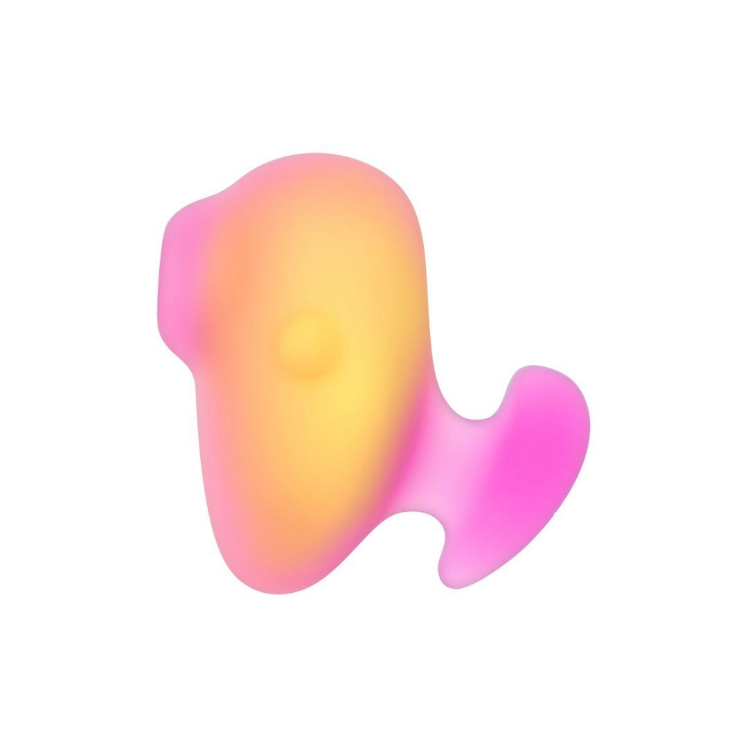 Auflegevibrator "Kiss" aus Silikon - mit Pleasure Air Technologie 9.5 cm (pink) - loveiu.ch