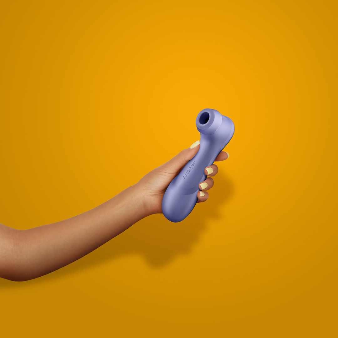 SATISFYER Auflegevibrator "Pro 2 Generation 3" - Airpulse-Technologie 16.4 cm (lila) - loveiu.ch