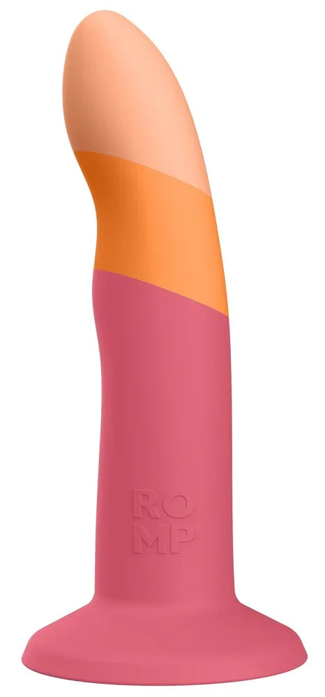 Godemiché en silicone « Dizi » avec ventouse – 18 cm (rose)