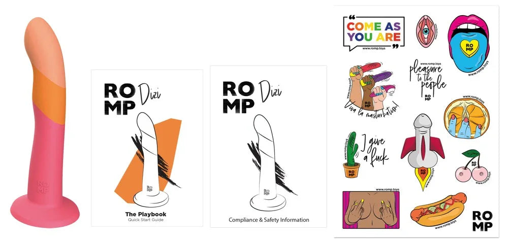 Dildo "Dizi" aus Silikon mit Saugfuss – 18 cm (pink) - loveiu.ch